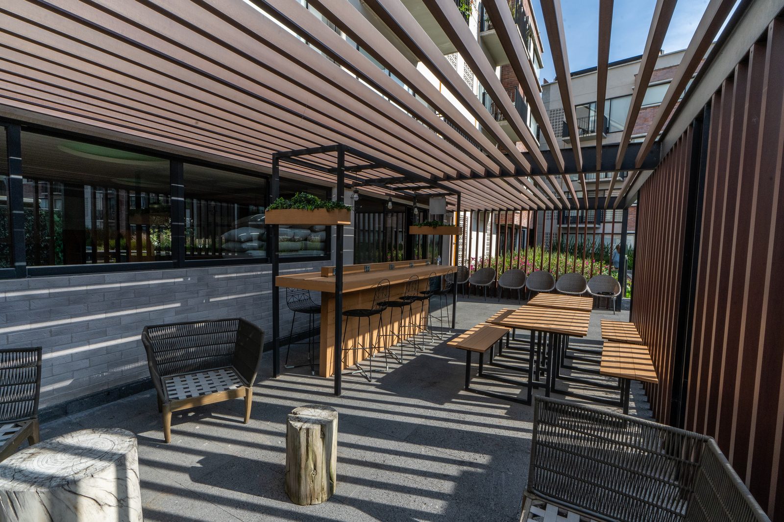 Terraza exterior
