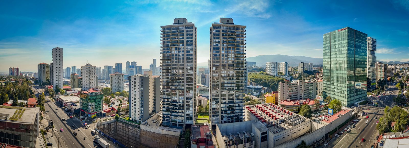 Panorama de las torres